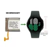 Yhteensopiva akku EB-BR880ABY sopii Samsung Galaxy Watch 4 (40mm) SM-R860 SM-R865,Galaxy Watch 4 Classic (42mm) SM-R880 SM-R885 - Image 4