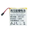 Yhteensopiva akku 361-00108-00 sopii Garmin Vivoactive 3