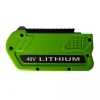 40V 6.0Ah Yhteensopiva akku sopii Greenworks 29472 - Image 3