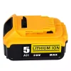 20V 5.0Ah Yhteensopiva akku sopii DEWALT DCF885C2,DCF885B,DCF883L2,DCF883B,DCF880C1-JP,DCF880,DCF880M2,DCF880C1-JP,DCF883B,DCF883L2,DCF883B,DCF885,DCF885B,DCF885C2,DCF885L2,DCF885L2,DCF885N,DCF886 - Image 2