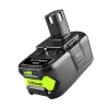 18V 6.0Ah Yhteensopiva akku sopii Ryobi CHD-1801M,CHI-1802M,CHP-1802M,CHV-180L,CHV-18WDM CJS-180L,CJS-180LM,CJSP-1801QEOM,CJSP-180QEO - Image 3