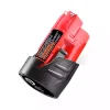 12V 2.0Ah Yhteensopiva akku sopii Milwaukee 48-11-2401,48-11-2402,48-11-2420,48-11-2430,48-11-2411,48-11-2412 - Image 2