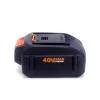 40V 3.0Ah Yhteensopiva akku sopii Worx WG380 40V Share Volt 12" Cordless Chainsaw with Auto-Tension - Image 3