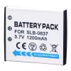 Yhteensopiva akku sopii Samsung SLB-0837 SLB-0737 - Image 3