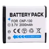 Yhteensopiva akku sopii CASIO Exilim EX-ZR100 EX-ZR200 EX-ZR300 EX-ZR400 EX-ZR500 EX-ZR700 EX-ZR800 EX-ZR850