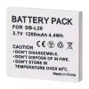 Yhteensopiva akku sopii SANYO VPC-C40,VPC-C5,VPC-C6,VPC-CA6,VPC-CA65,VPC-CA8,VPC-CA9,VPC-CG6,VPC-CG65,VPC-CG9 - Image 2
