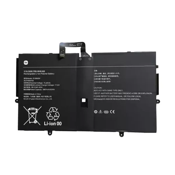 Kannettavan tietokoneen akku XIAOMI R13B06W