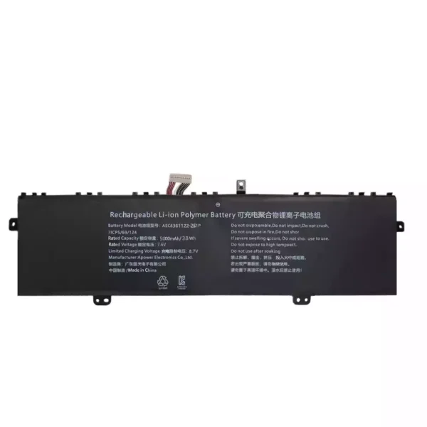 Kannettavan tietokoneen akku AEC4361122-2S1P