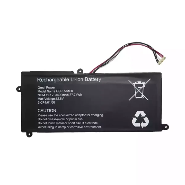 Kannettavan tietokoneen akku GSP556168