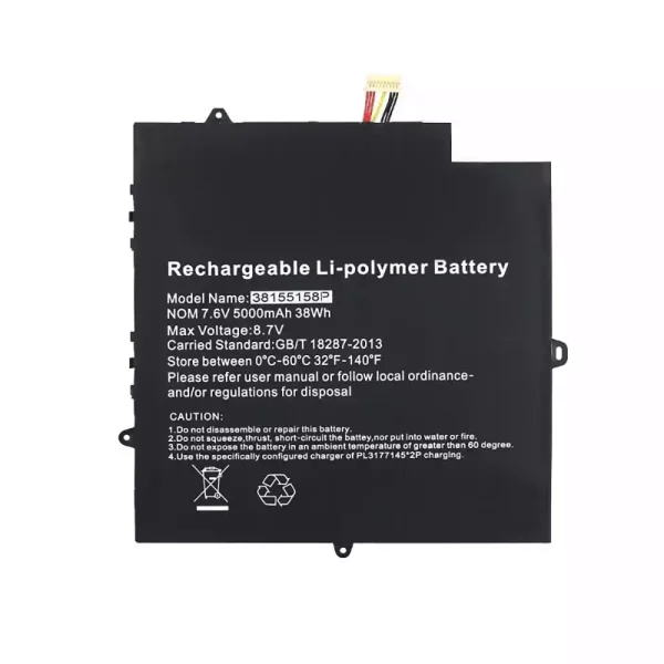 Kannettavan tietokoneen akku 38155158P Jumper EZBook X4 Pro