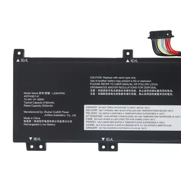 Kannettavan tietokoneen akku LENOVO L23M4PK5 L23B4PK5 L23X4PK5 L23C4PK5 L23D4PK5 - Image 3