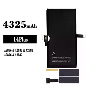 Puhelin Akku A2850H sovittaa iPhone 14 plus