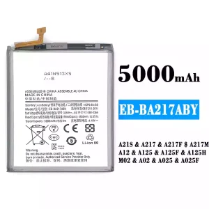 Puhelin Akku EB-BA217ABY sovittaa Samsung  A21S/A217/A217F/A217M/A12/A125/A125F/A125H/M02/A02/A025/A025F