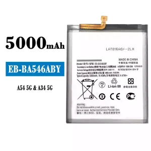 Puhelin Akku EB-BA546ABY sovittaa Samsung A54 5G/A34 5G