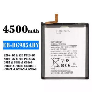Puhelin Akku EB-BG985ABY sovittaa Samsung S20+ 4G/S20 PLUS 4G/S20+ 5G/S20 PLUS 5G