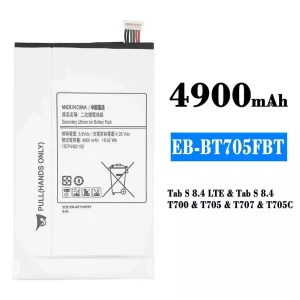 Puhelin Akku EB-BT705FBT sovittaa Samsung Tab S 8.4 LTE/Tab S 8.4