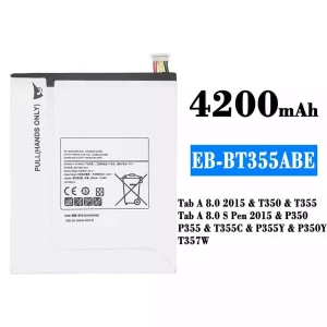 Puhelin Akku EB-BT355ABE sovittaa Samsung Tab A 8.0 2015
