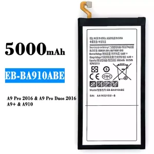 Puhelin Akku EB-BA910ABE sovittaa Samsung A9 Pro 2016/A9 Pro Duos 2016/A9+