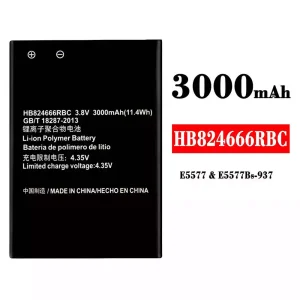 Puhelin Akku HB824666RBC sovittaa HUAWEI E5577