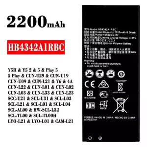 Puhelin Akku HB4342A1RBC sovittaa HUAWEI Y5 2 / Play 5