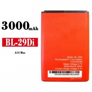 Puhelin Akku BL-29Di sovittaa ITEL A14 Max