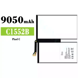 Puhelin Akku C1552B sovittaa Google Pixel C