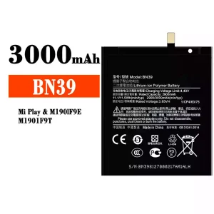 Puhelin Akku BN39 sovittaa Xiaomi Mi Play