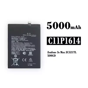 Puhelin Akku C11P1614 sovittaa Asus Zenfone 3S Max