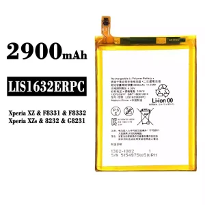 Puhelin Akku LIS1632ERPC sovittaa Sony Xperia XZ /Xperia XZs