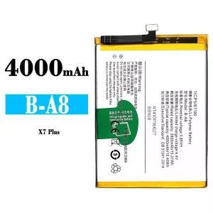 Puhelin Akku B-A8 sovittaa VIVO X7 PLUS