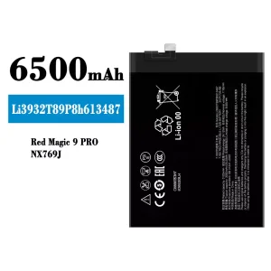 Puhelin Akku Li3932T89P8h613487 sovittaa ZTE Red Magic 9 PRO