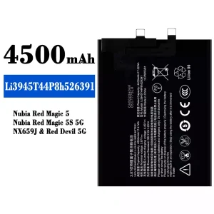 Puhelin Akku Li3945T44P8h526391 sovittaa Nubia Red Magic 5/Nubia Red Magic 5S 5G