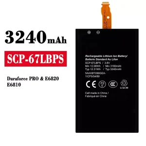 Puhelin Akku SCP-67LBPS sovittaa Kyocera Dura PRO/E6820/E6810