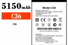 Puhelin Akku sovittaa Oukitel C36