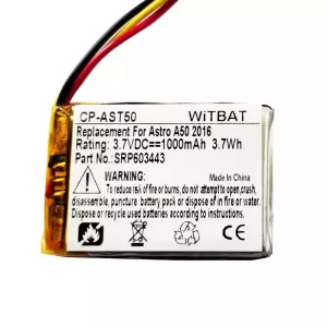 Kuulokkeiden akku Astro A50,Astro A20,Astro A38,HyperX Cloud Core Wireless