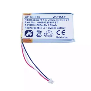Kuulokkeiden akku Jabra Evolve 75,Evolve 75 UC,Evolve 75 SE,AHB572535PST
