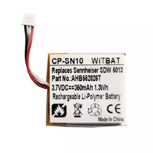 Kuulokkeiden akku Sennheiser SDW 5013,SDW5014,SDW 5015,SDW 5016