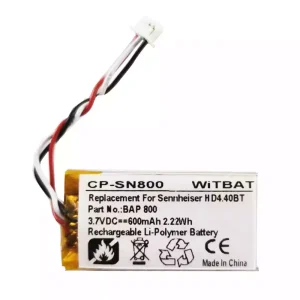 Kuulokkeiden akku Sennheiser BAP 800,AHB571935PCT-03