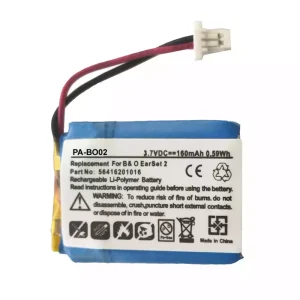 Kuulokkeiden akku Bang & Olufsen EarSet 2,56416201016