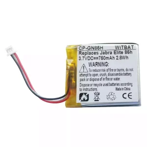Kuulokkeiden akku Jabra Elite 85h,Jabra Elite 75t,Evolve2 85,PL661935V